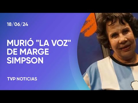 Murió Nancy Mackenzie, la voz detrás de Marge Simpson Murió Nancy Mackenzie, la voz detrás de Marge Simpson