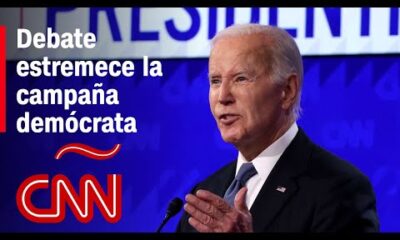 Rendimiento de Biden durante el debate en CNN plantea dudas sobre su candidatura presidencial