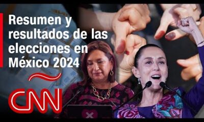 Resumen y resultados de las elecciones en México 2024 que ganó Claudia Sheinbaum