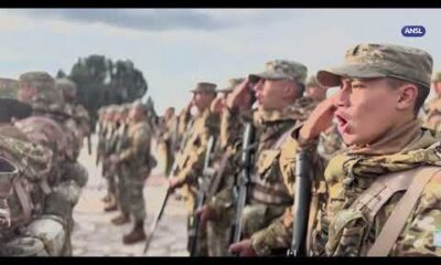 Soldados y cadetes del ISSP realizaron la jura de lealtad a la Bandera Argentina