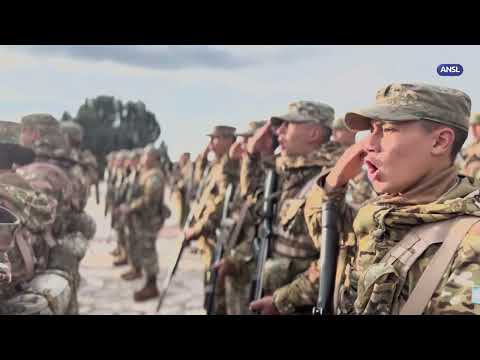 Soldados y cadetes del ISSP realizaron la jura de lealtad a la Bandera Argentina