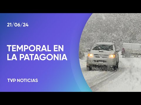 Temporal en la Patagonia: serios inconvenientes por las fuertes nevadas Temporal en la Patagonia: serios inconvenientes por las fuertes nevadas