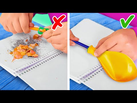 Trucos escolares ultrasecretos y dispositivos DIY fáciles para simplificar tu vida 😎📚