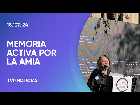 Acto de Memoria activa a 30 años del atentado a la AMIA