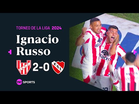 Â¡DOBLETE! â½â½ El gol de Ignacio #Russo contra #Independiente