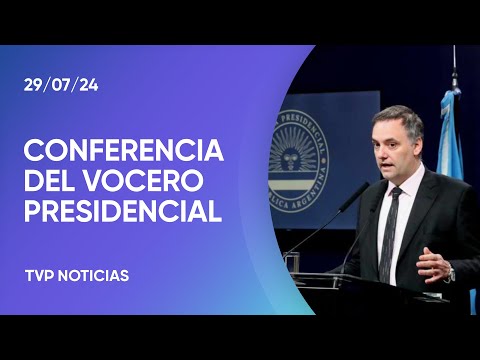Adorni: “Condenamos el fraude electoral perpetrado por el régimen del dictador Nicolás Maduro” Adorni: “Condenamos el fraude electoral perpetrado por el régimen del dictador Nicolás Maduro”