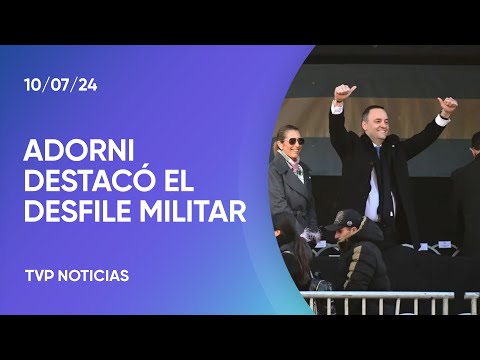 Adorni: “hoy las Fuerzas Armadas tienen el reconocimiento que merecen”