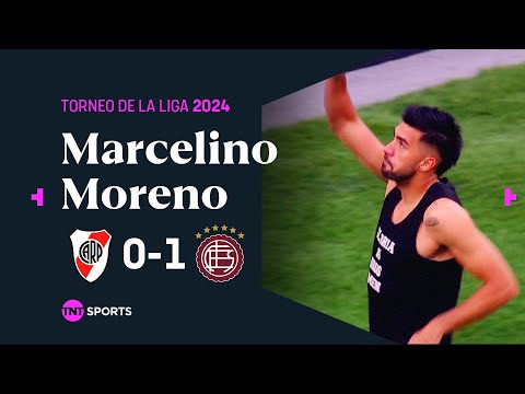 ¡#Lanus sorprende a #River! Marcelino #Moreno abrió la cuenta para el #Granate ¡#Lanus sorprende a #River! Marcelino #Moreno abrió la cuenta para el #Granate