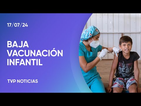 Alertan sobre la baja vacunación infantil en la Argentina Alertan sobre la baja vacunación infantil en la Argentina