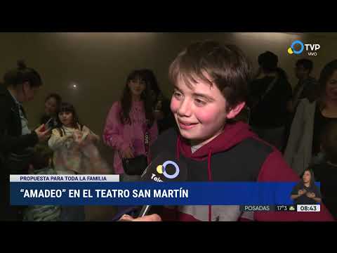 “Amadeo”, en el Teatro San Martín “Amadeo”, en el Teatro San Martín