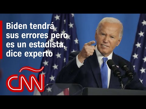 Análisis | Biden tendrá sus errores discursivos, pero demostró que es un estadista y está en carrera Análisis | Biden tendrá sus errores discursivos, pero demostró que es un estadista y está en carrera