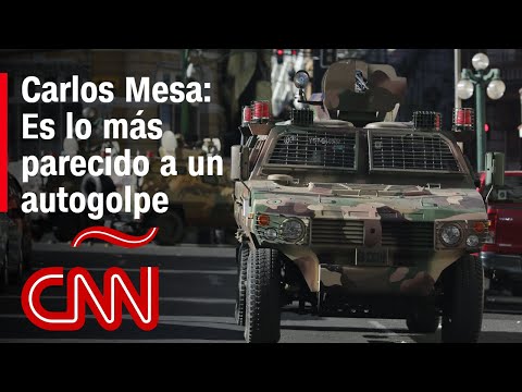 Análisis de Carlos Mesa sobre el intento de golpe de Estado en Bolivia Análisis de Carlos Mesa sobre el intento de golpe de Estado en Bolivia
