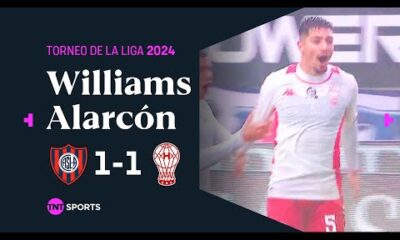 Â¡PFFFF TREMENDO GOLAZO! â½ð¥ El gol de Williams #AlarcÃ³n a #SanLorenzo