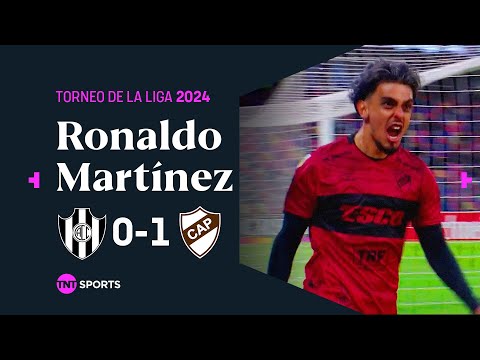 Â¡#Platense se puso al frente! Ronaldo #Martinez aprovechÃ³ y marcÃ³ el 1 a 0 ante #CentralCordoba
