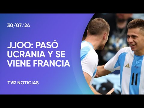 Argentina le ganó a Ucrania y viene Francia Argentina le ganó a Ucrania y viene Francia