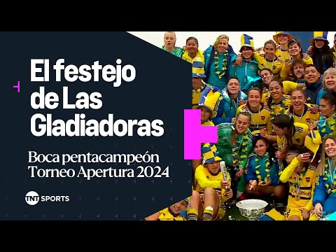 Â¡SALUD, CAMPEONAS! ð El festejo de Boca PentacampeÃ³n del fÃºtbol argentino ðµð¡