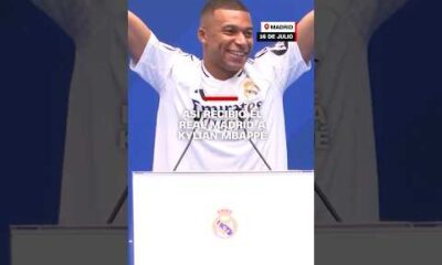 Así recibió el Real Madrid a Kylian Mbappé