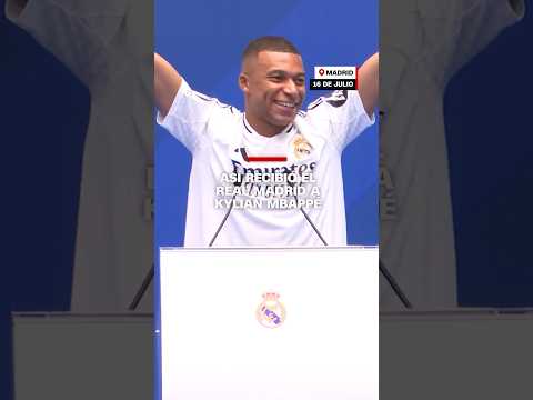 Así recibió el Real Madrid a Kylian Mbappé Así recibió el Real Madrid a Kylian Mbappé