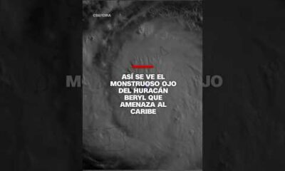 Asi se ve el monstruoso ojo del huracán #Beryl que amenaza al Caribe