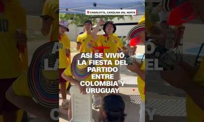 Así se vivió la fiesta del partido entre Colombia y Uruguay por #CopaAmerica