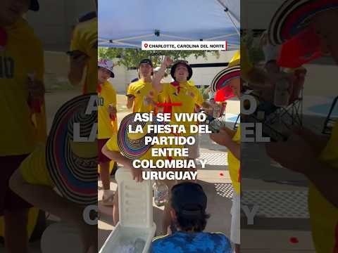 Así se vivió la fiesta del partido entre Colombia y Uruguay por #CopaAmerica Así se vivió la fiesta del partido entre Colombia y Uruguay por #CopaAmerica