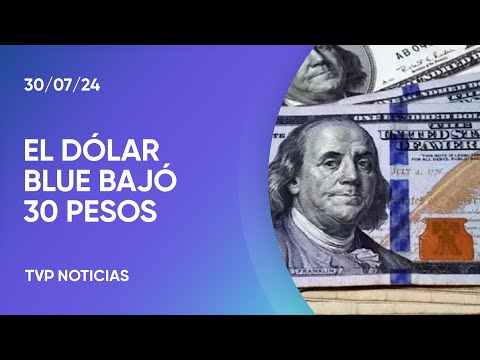 Bajó el dólar blue y se ubicó en 1.385 pesos para la venta