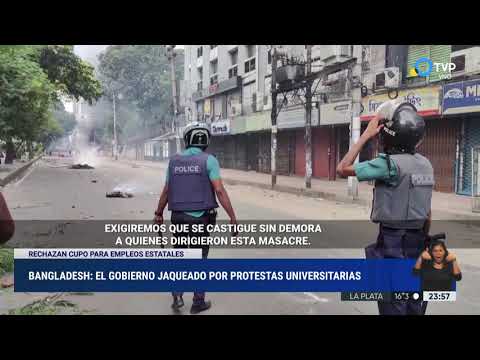Bangladesh: el gobierno jaqueado por protestas universitarias Bangladesh: el gobierno jaqueado por protestas universitarias