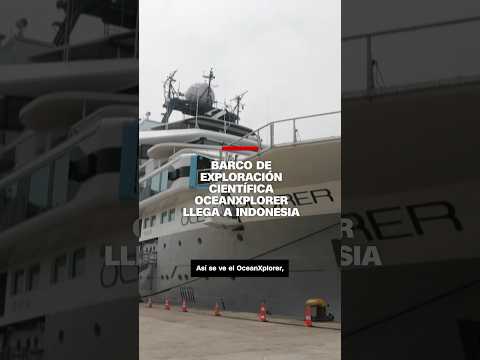 Barco de exploración científica OceanXplorer llega a Indonesia Barco de exploración científica OceanXplorer llega a Indonesia