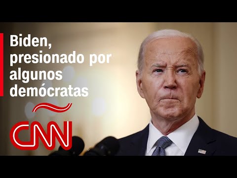 Biden, bajo presión de algunos demócratas para abandonar la carrera presidencial Biden, bajo presión de algunos demócratas para abandonar la carrera presidencial