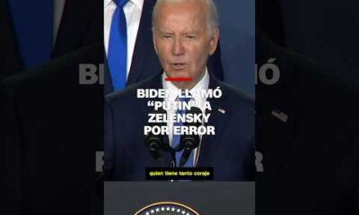 Biden llamó “Putin” a Zelensky por error