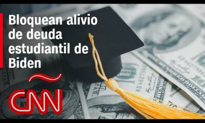 Bloquean plan de reducción de pagos de préstamos estudiantiles en EE.UU.