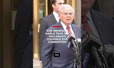 Bob Menéndez habla tras ser declarado culpable por corrupción