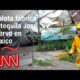Cámara capta momento en que explotó una fábrica de tequila en México
