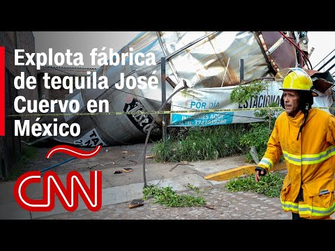 Cámara capta momento en que explotó una fábrica de tequila en México Cámara capta momento en que explotó una fábrica de tequila en México