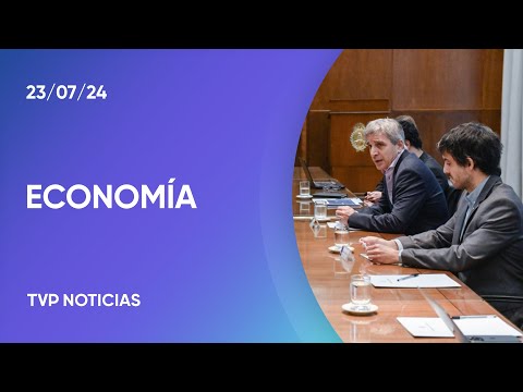 Caputo con supermercadistas Caputo con supermercadistas