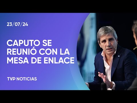 Caputo se reunió en La Rural con la Mesa de Enlace Caputo se reunió en La Rural con la Mesa de Enlace