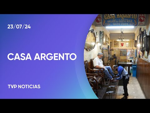Casa Argento: último salón de lustrado de Buenos Aires Casa Argento: último salón de lustrado de Buenos Aires