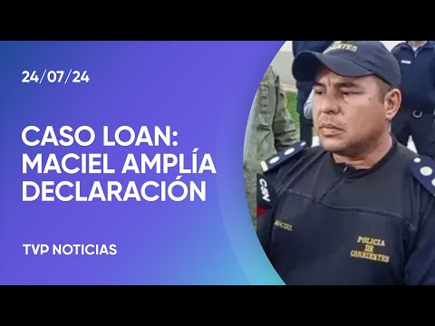 Caso Loan: el excomisario Maciel ampliará su declaración Caso Loan: el excomisario Maciel ampliará su declaración