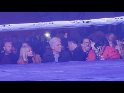 Claudio Poggi asiste a la tercer velada del campeonato provincial José María Gatica Claudio Poggi asiste a la tercer velada del campeonato provincial José María Gatica