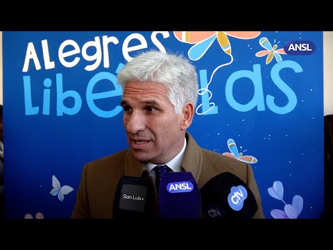 Claudio Poggi, gobernador de San Luis – Inauguración de CDI Claudio Poggi, gobernador de San Luis – Inauguración de CDI