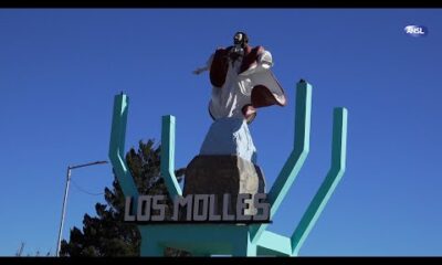 Claudio Poggi visita la nueva sala de 3 años en la escuela de Los Molles