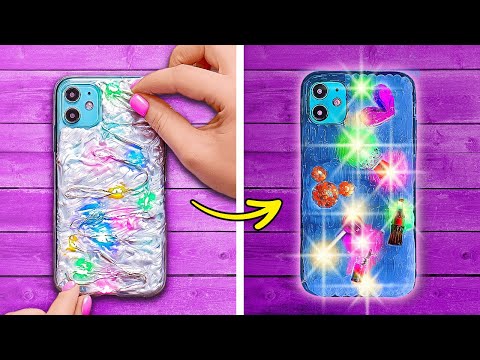 CÓMO DECORAR TU FUNDA DE TELÉFONO 🎨📱 Fundas de Teléfono DIY Adorables CÓMO DECORAR TU FUNDA DE TELÉFONO 🎨📱 Fundas de Teléfono DIY Adorables