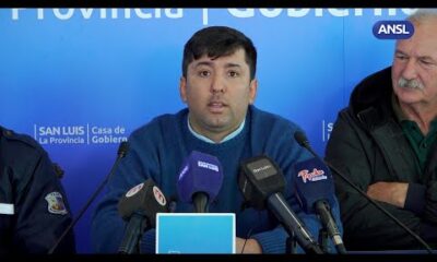 Conferencia de prensa sobre el partido Estudiantes vs Juventud