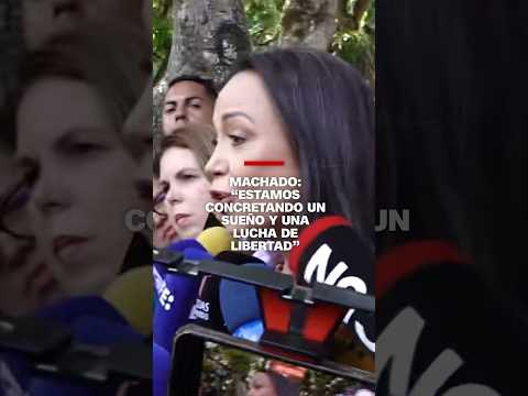 Corina Machado hace referencia a la “participación apoteósica” de los #venezolanos en las urnas Corina Machado hace referencia a la “participación apoteósica” de los #venezolanos en las urnas