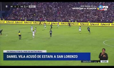 Daniel Vila acusó de estafa a San Lorenzo