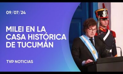 Discurso completo de Javier Milei en la firma del Pacto de Mayo