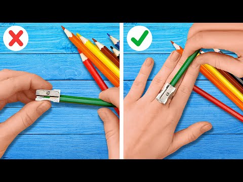 ¡Domina tu clase con estos trucos creativos y DIY para la escuela! 🎓💡