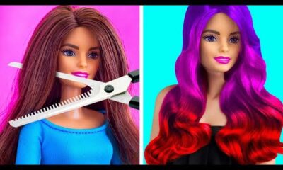 ✨🧵 Asombroso Cambio de Imagen de Barbie: ¡Trucos y Hacks Creativos que Te Encantarán! 🎨💖