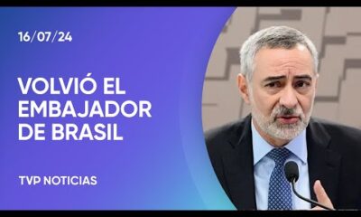 El embajador de Brasil vuelve a la Argentina