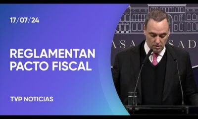 El Gobierno anunció la reglamentación del pacto fiscal aprobado por el Congreso